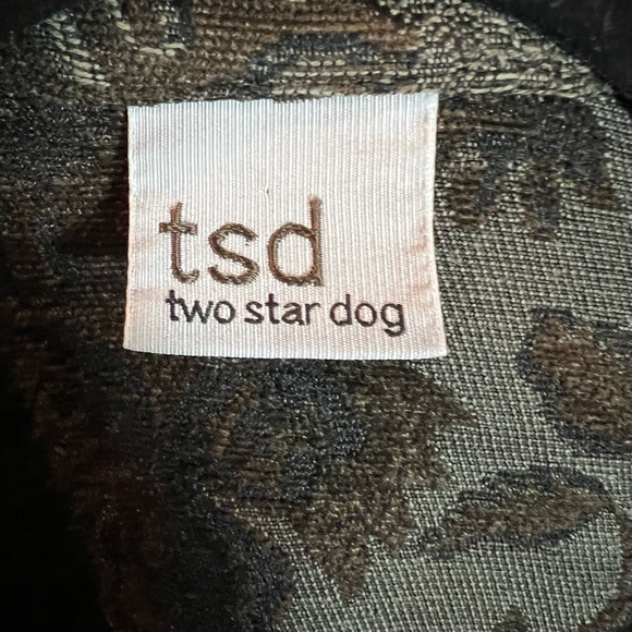 Two Star Dog tapestry jacket side button Size Medium - Picture 3 of 5
